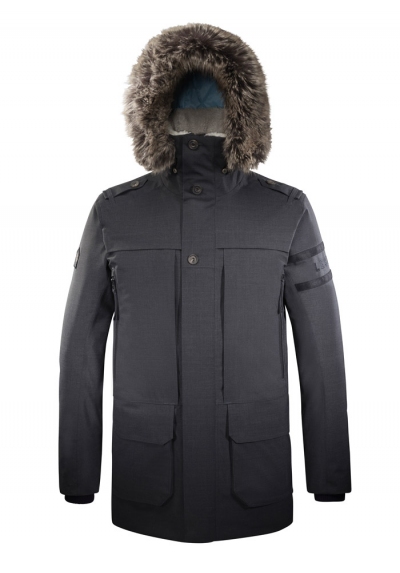 Parka Homme SOFT Wool gris - Lestra Outdoor